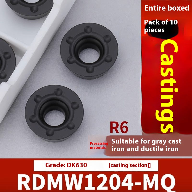 2042-CNC milling inserts, RPMW carbide R5 machining center, R4 milling machine, R6 milling inserts, RPMT round cutter cutters Shandong Denso Pricision Tools Co.,Ltd.